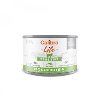 Calibra Cat Life Sensitive Rabbit 200g