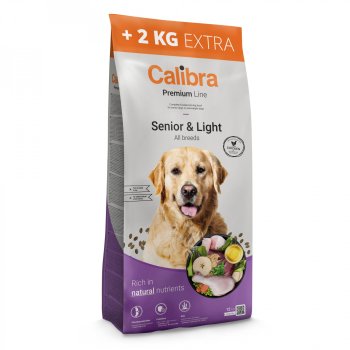 Calibra Dog Premium Line Senior&Light 12+2kg