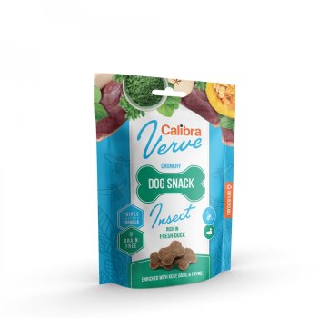 Calibra Dog Verve Crunchy Snack Insect&Fresh Duck 150g