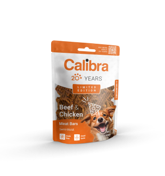 Calibra Dog Limited Edition Beef&Chicken Bars 80g