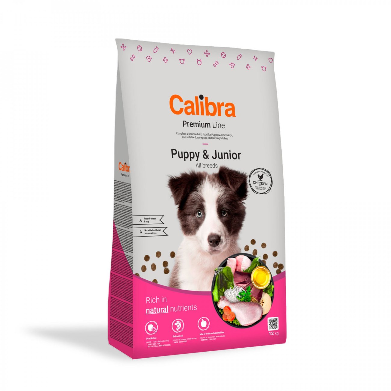 Calibra Dog Premium Line Puppy&Junior Chicken 12 kg 