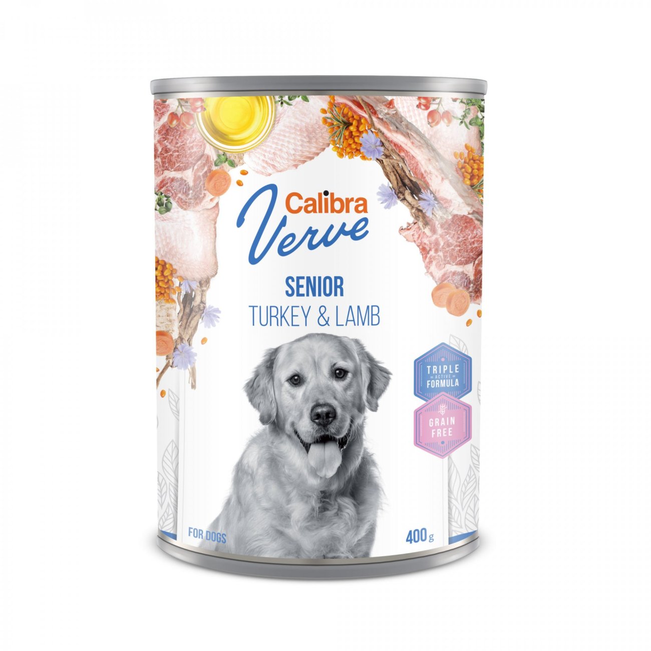 Calibra Dog Verve GF Senior Turkey&Lamb 400g
