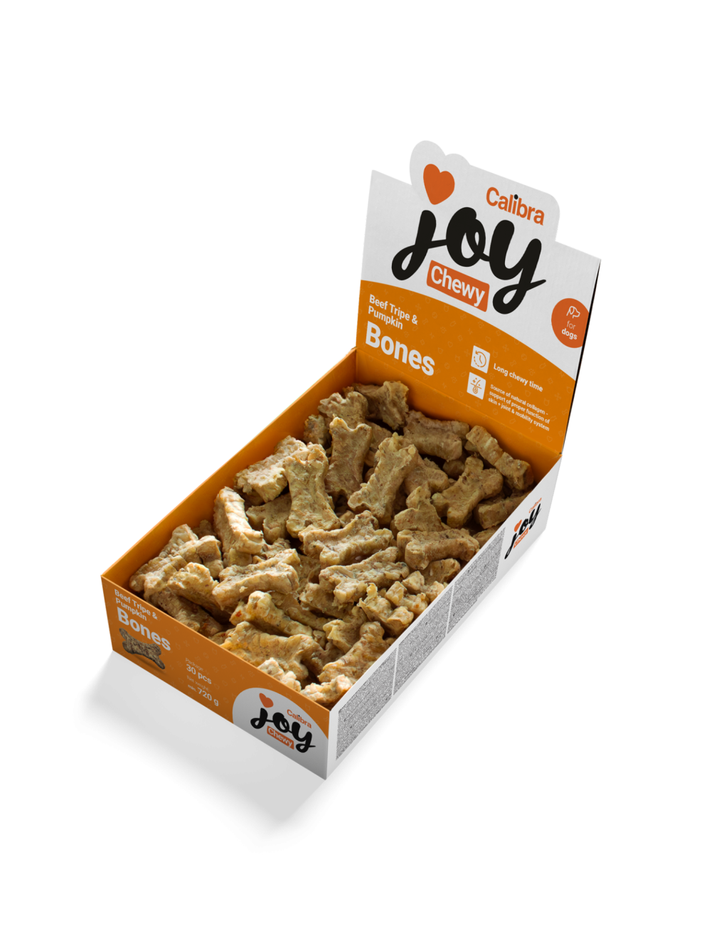 Calibra Joy Dog Chewy Beef Tripe & Pumpkin Bones S 900g