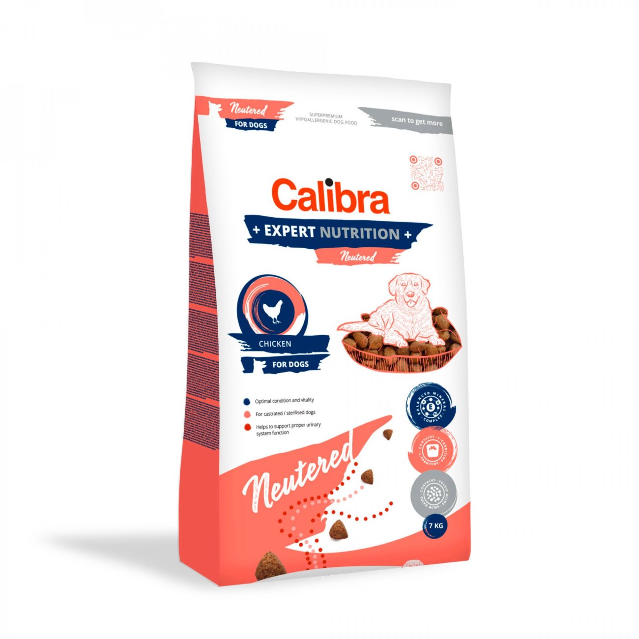 Calibra Dog EN Neutered Chicken 7kg 